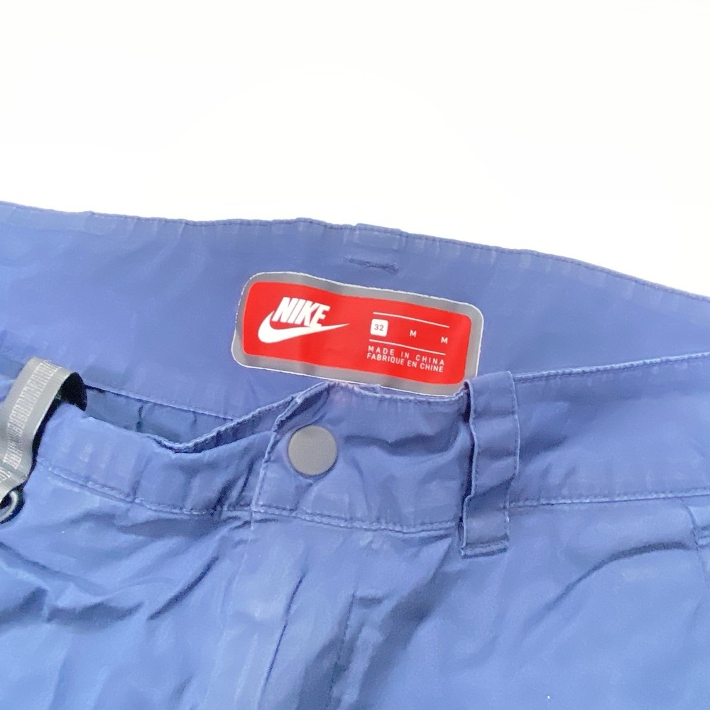 Nike Sportswear Bonded Shorts Mens Size 32  Blue Tech Outdoor Lightweight - Picture 4 of 7